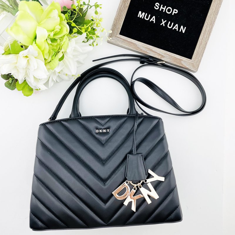 Túi DKNY DKNY Paige Medium Satchel Bag, Black