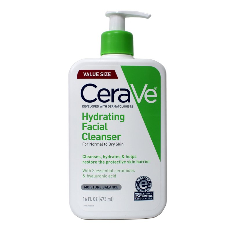 Rửa mặt CeraVe Hydrating Facial Cleanser, 473ml