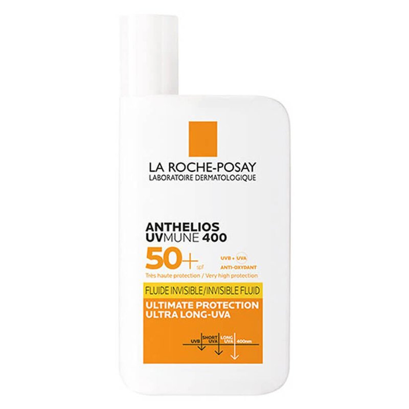 Chống nắng La Roche-Posay Anthelios UVMune 400 Invisible Fluid SPF 50+, 50ml