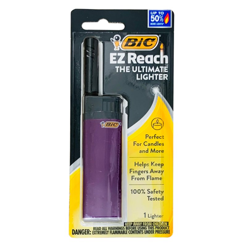 Mồi lửa BiC Ez Reach The Ultimate Lighter, Violet