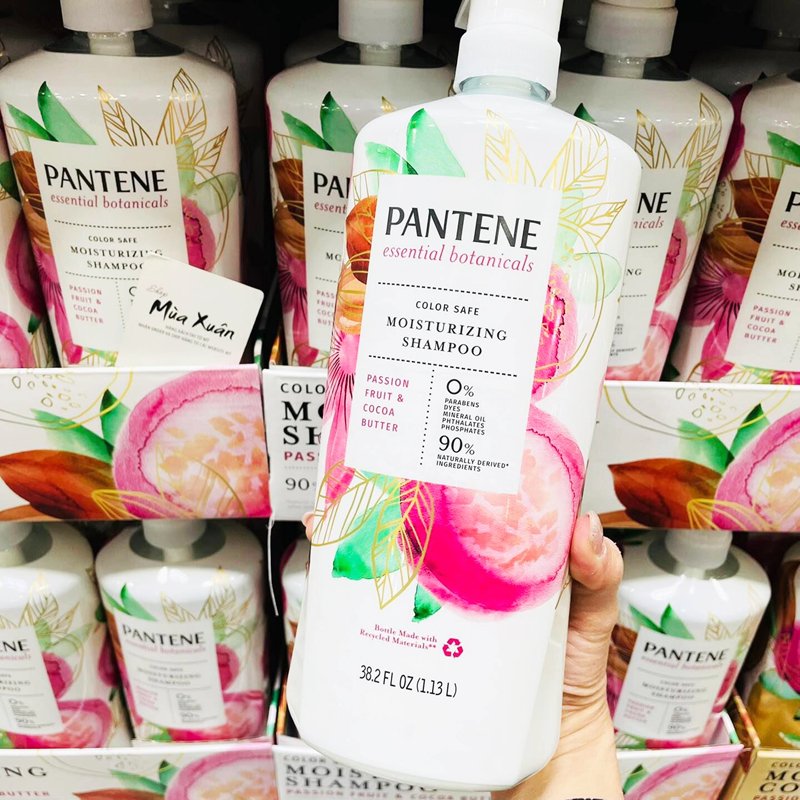 Dầu gội Pantene Essential Botanicals Passion Fruit & Cocoa Butter, 1