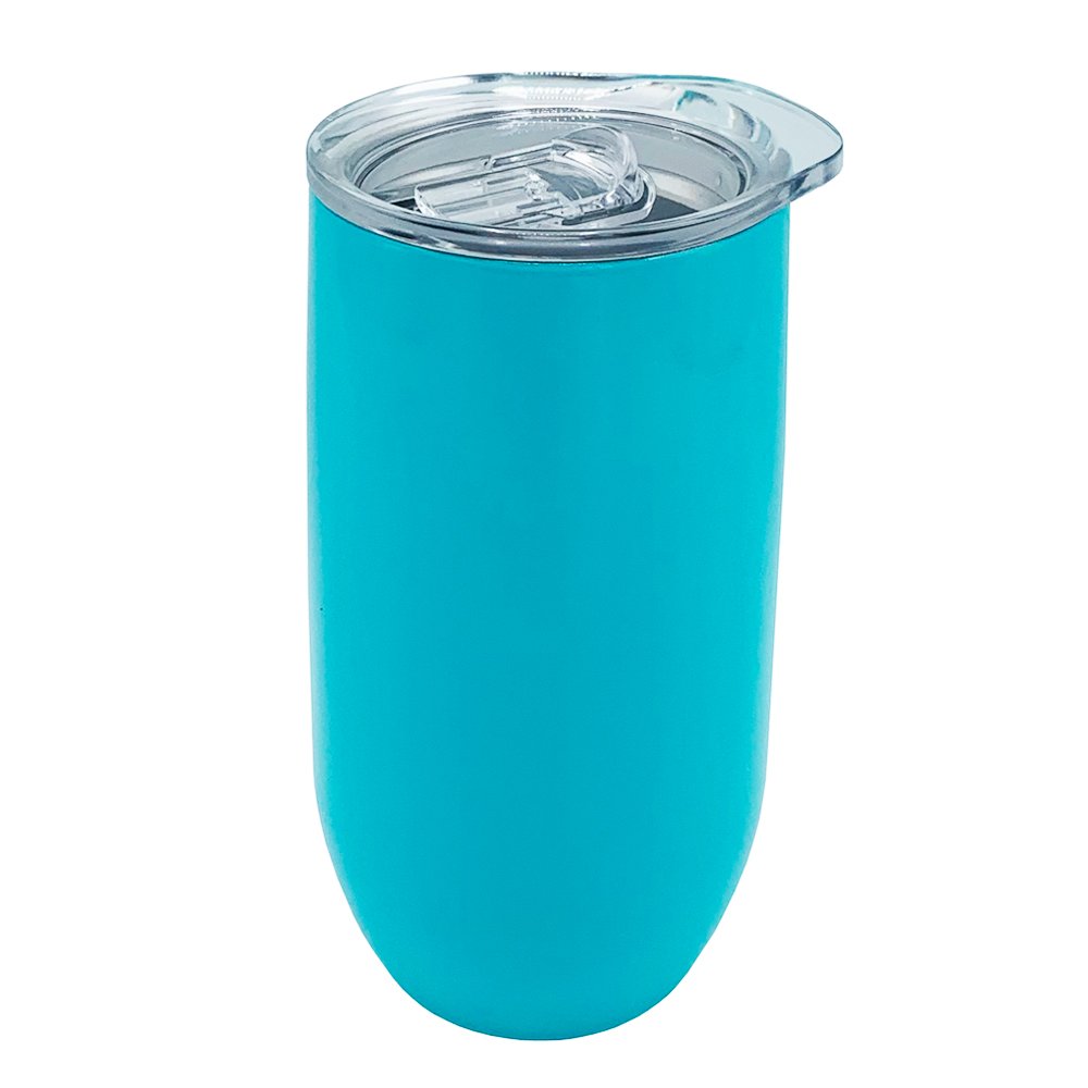 Ly giữ nhiệt Member's Mark Stainless Steel Insulated Vacuum with Lids - Turquoise, 415ml