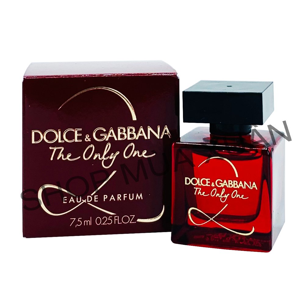 Nước hoa DOLCE & GABBANA The Only One 2 For Women - Eau de Parfum, 7.5ml