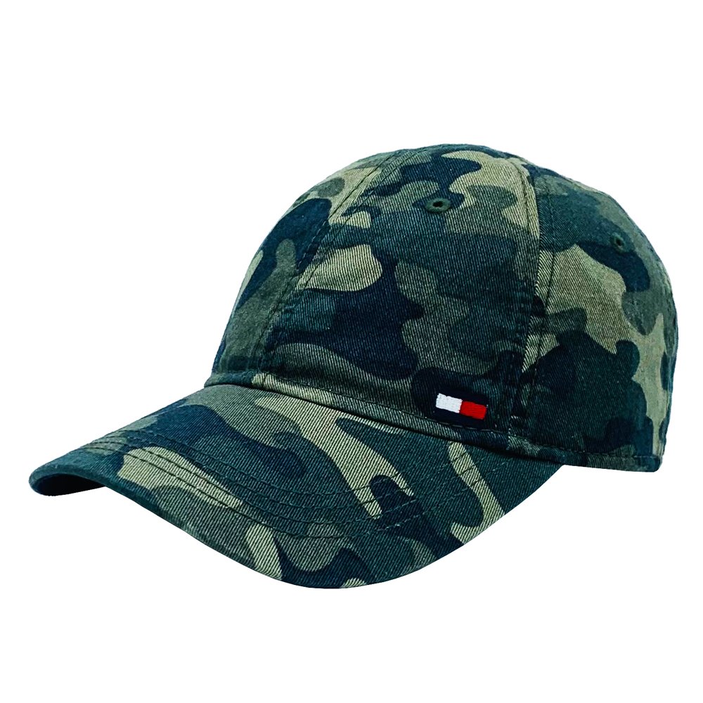 Mũ Tommy Hilfiger Logo Cap, Army