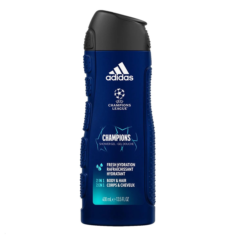 Gel tắm và gội Adidas Champions League UEFA, 400ml