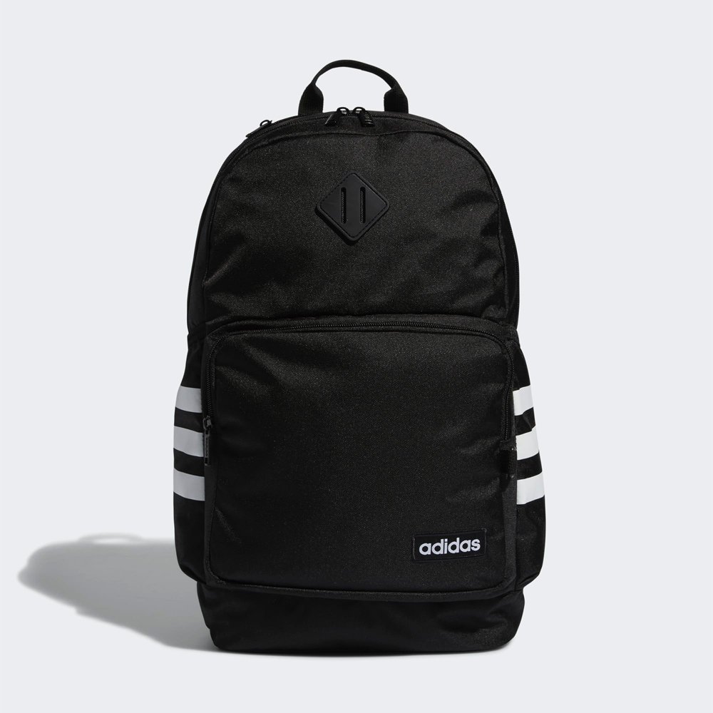 Balo Adidas Classic 3-Stripes Backpack, Black/White