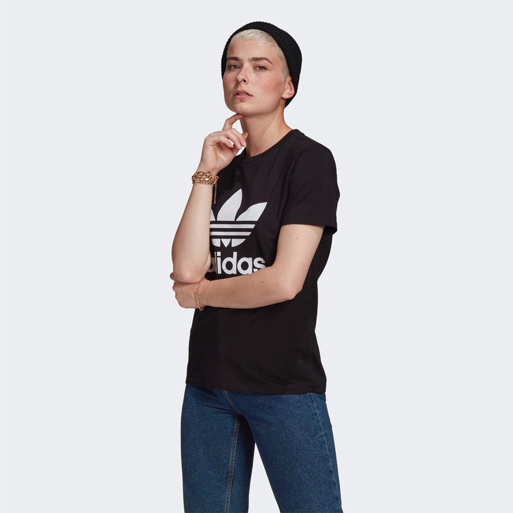 Áo Adidas Adicolor Classics Trefoil Tee T-Shirt - Black, Size S