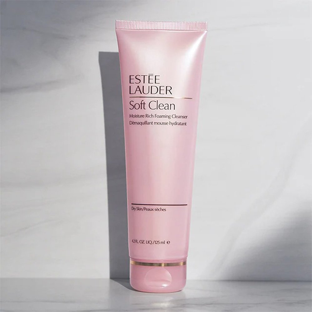 Rửa mặt Estee Lauder Soft Clean Moisture Rich Foaming Cleanser, 125ml