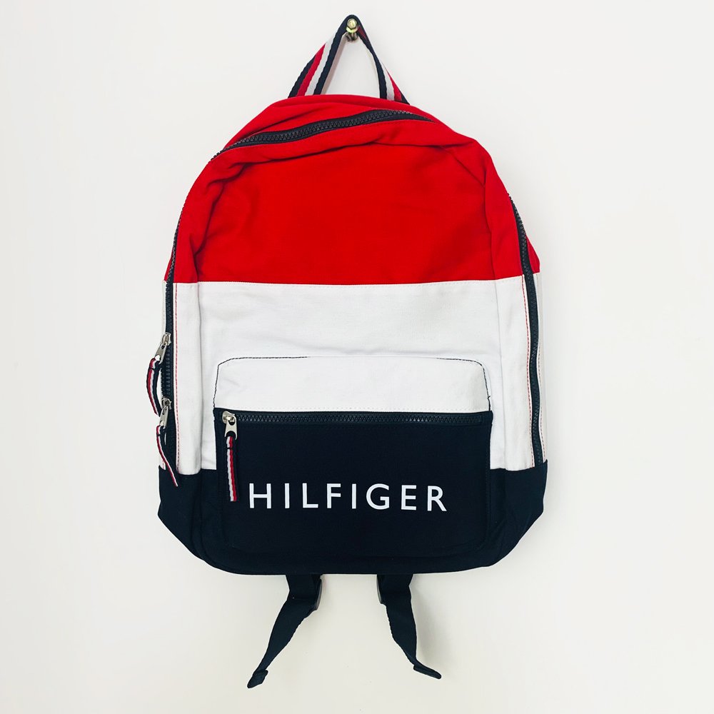 Balo Tommy Hilfiger Essential Logo, Red/White/Navy