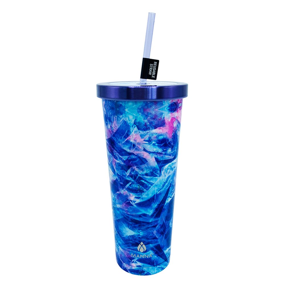 Ly giữ nhiệt Manna Chilly Tumbler - Every Day Abstract Violet, 709ml