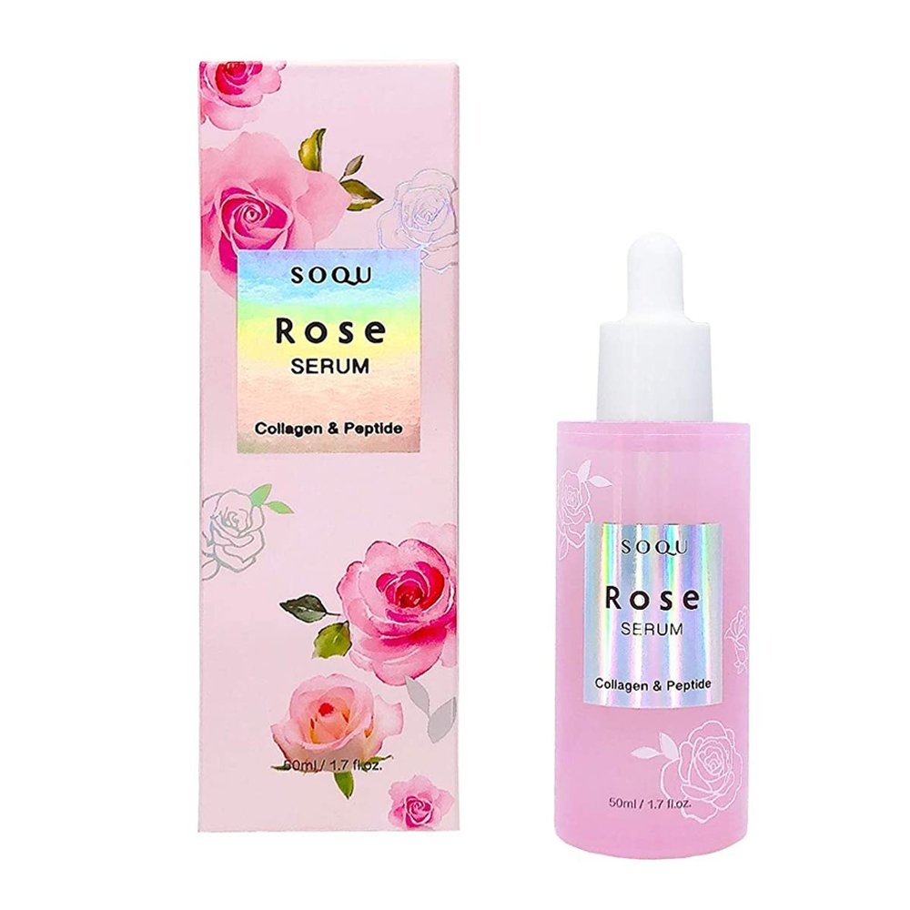 Serum SOQU Rose Collagen & Peptide, 50ml