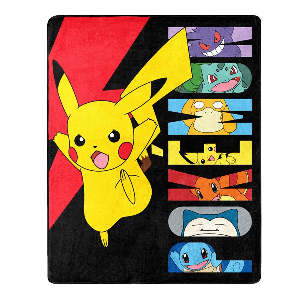 Chăn bé Pokémon Silky Soft Throw Blanket