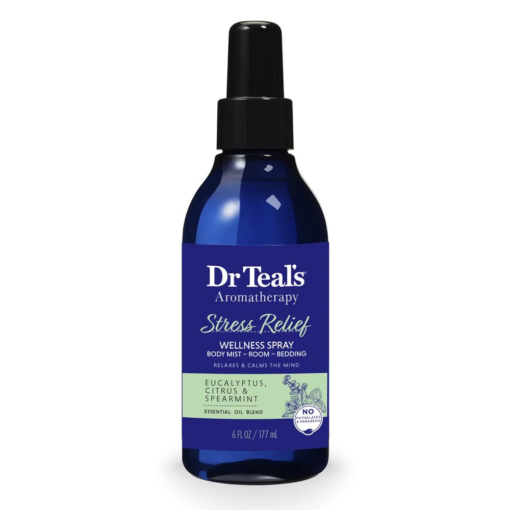 Xịt thơm Dr Teal's Aromatherapy Wellness Spray - Stress Relief, 177ml