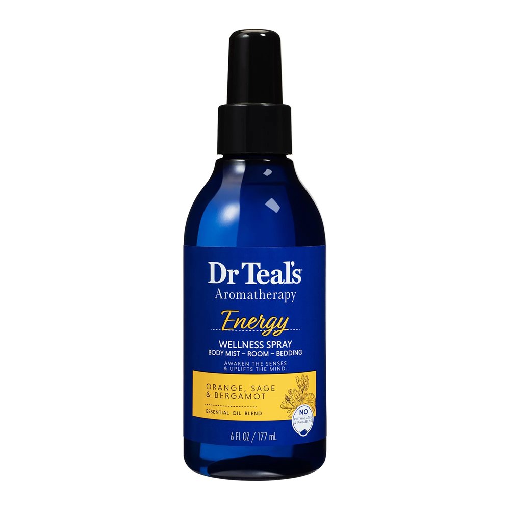 Xịt thơm Dr Teal's Aromatherapy Wellness Spray - Energy, 177ml