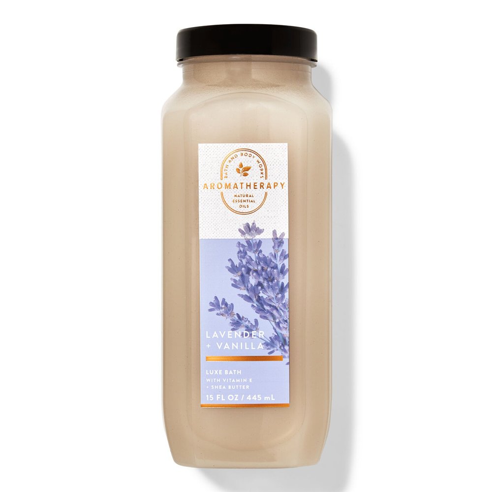 Gel tắm bồn Bath & Body Works Aromatherapy - Lavender + Vanilla, 445ml