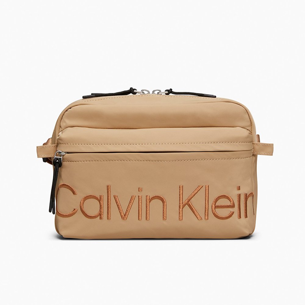 Túi Calvin Klein Naturals Smooth Nylon Flight, Travertine