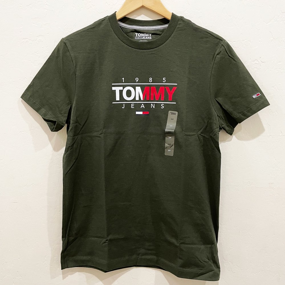 Áo Tommy Jeans Men's Tommy Jeans Essential Graphic - Green, Size L