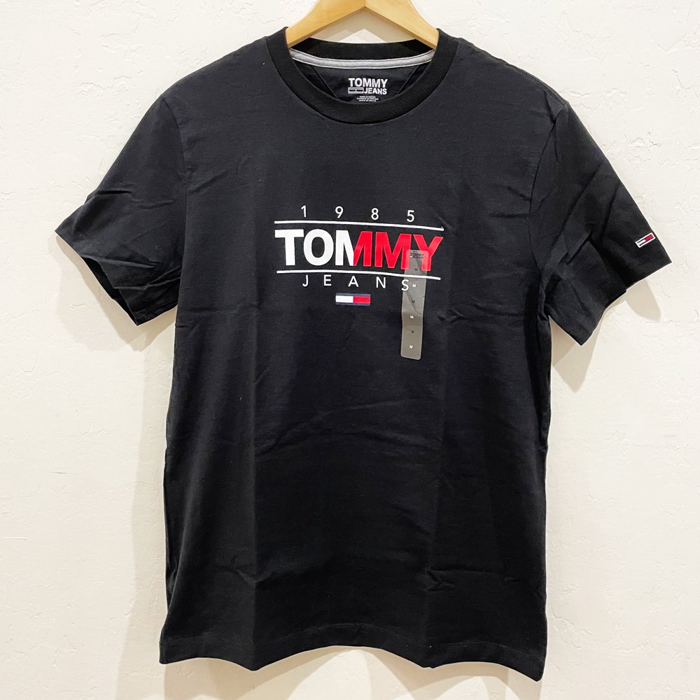 Áo Tommy Jeans Men's Tommy Jeans Essential Graphic - Black, Size L