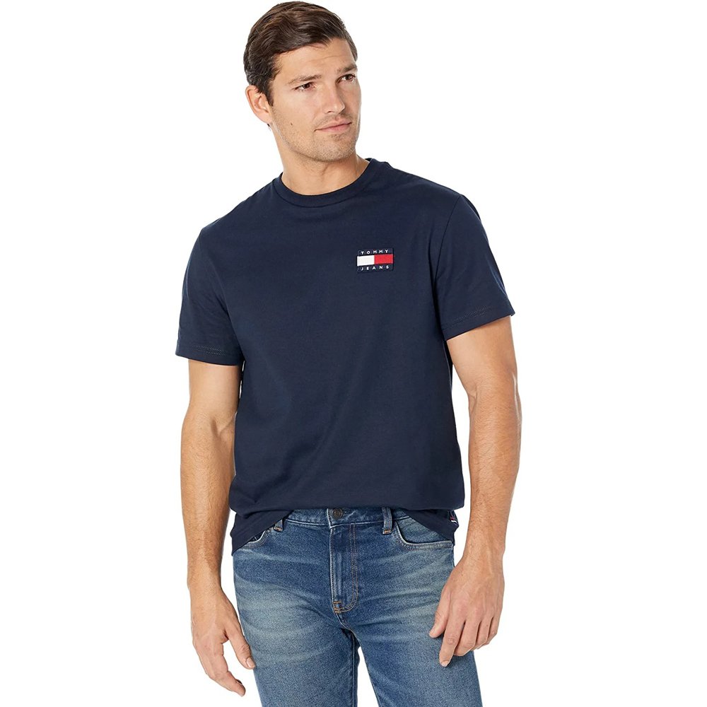 Áo Tommy Jeans Men's Badge - Navy, Size L