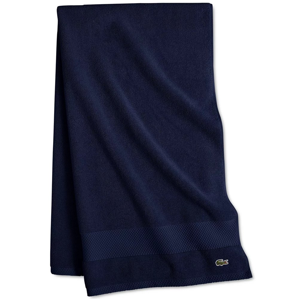 Khăn tắm Lacoste Heritage Anti-Microbial, Navy