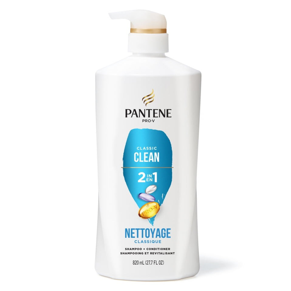 Dầu gội xả Pantene Pro-V Classic Clean 2in1, 820ml