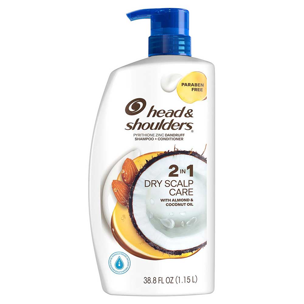 Dầu gội xả Head & Shoulders Dry Scalp Care With Almond & Coconut Oil 2in1, 1.15L