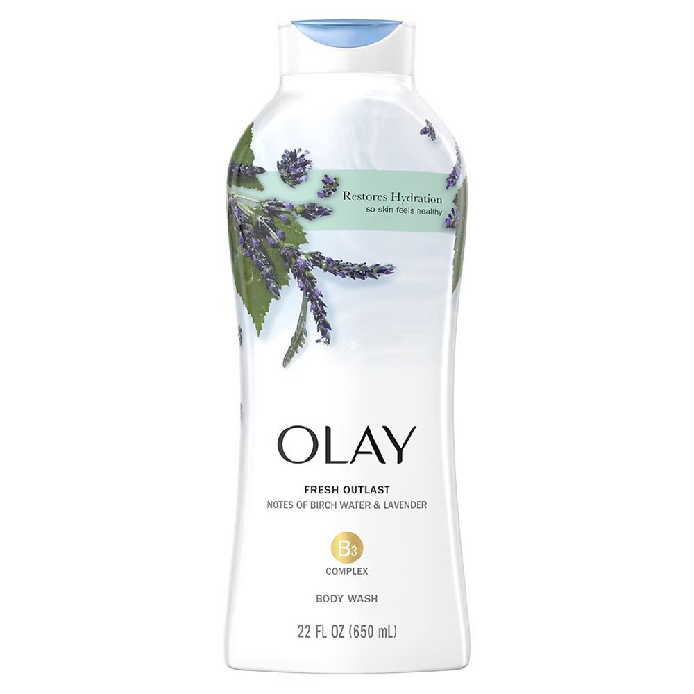 Sữa tắm Olay Fresh Outlast Birch Water & Lavender, 650ml