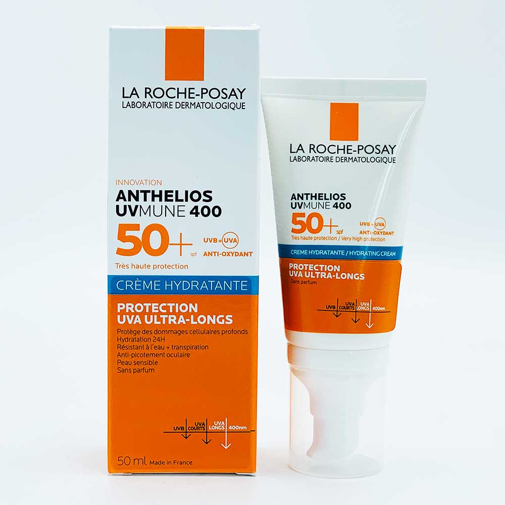 Chống nắng La Roche-Posay Anthelios UVMune 400 Hydrating Cream SPF50+, 50ml