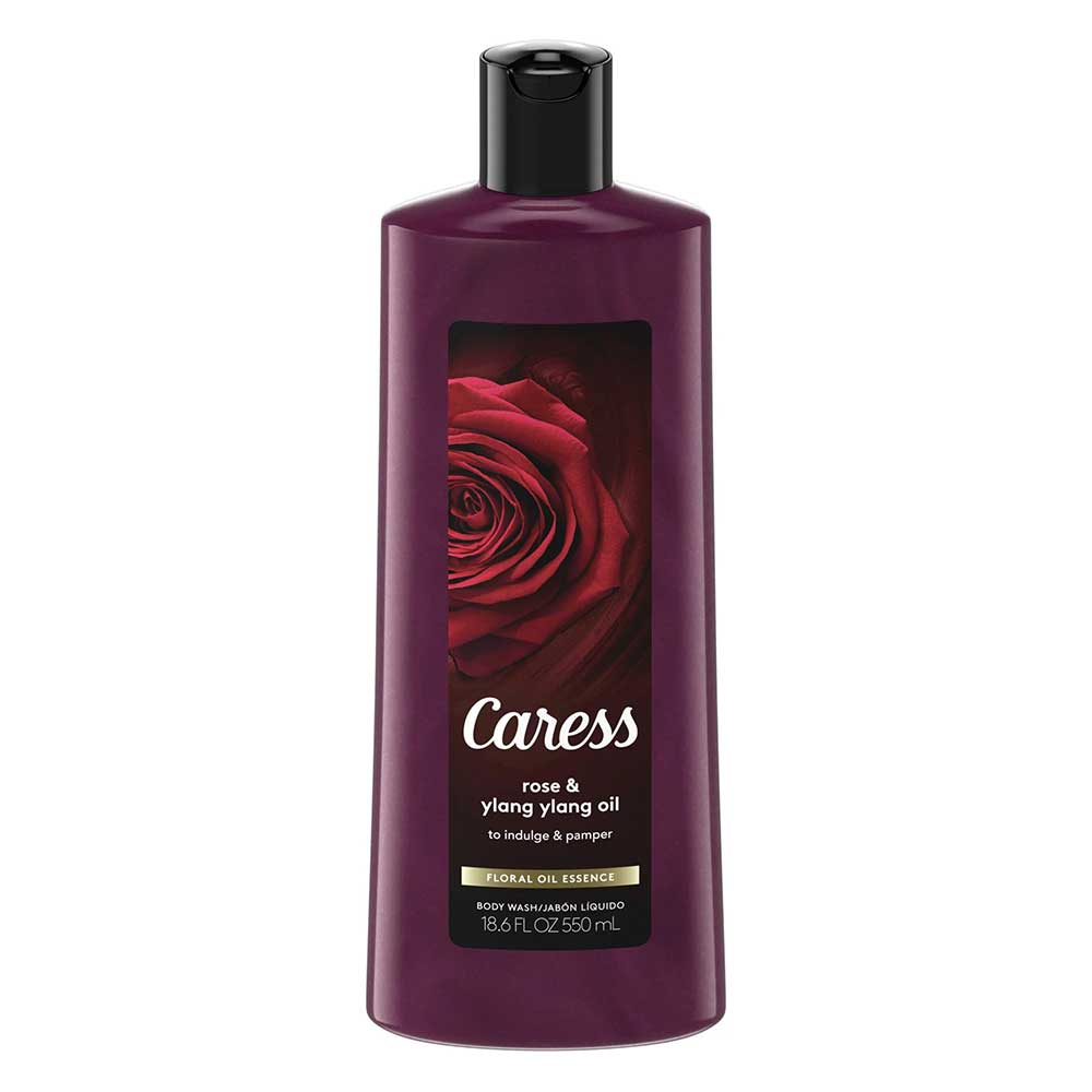 Gel tắm Caress Rose & Ylang Ylang Oil, 550ml