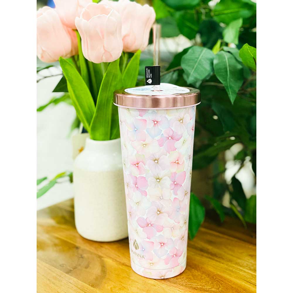 Ly giữ nhiệt Manna Chilly Tumbler - Spring Floral, 709ml