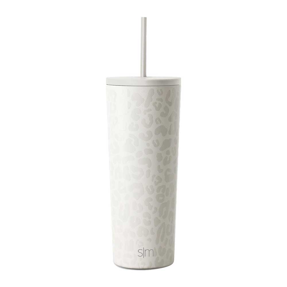 Ly giữ nhiệt Simple Modern Classic Tumblers - White Leopar, 710ml