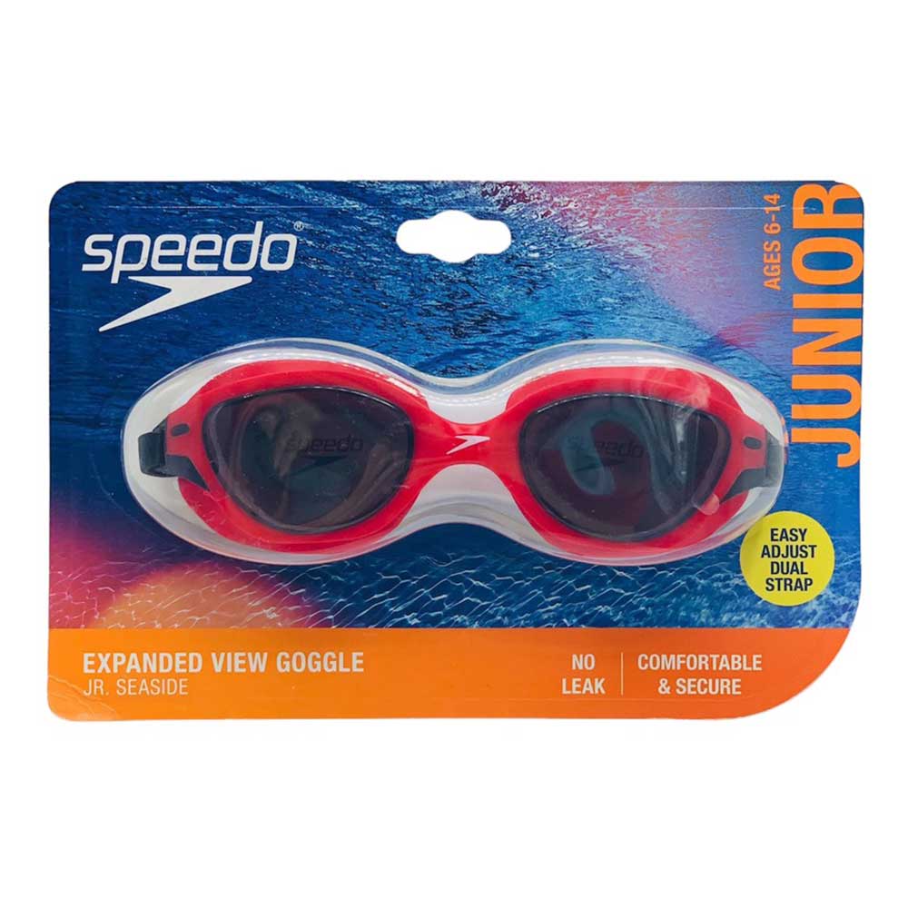 Kính bơi Speedo Junior, Red/Smoke