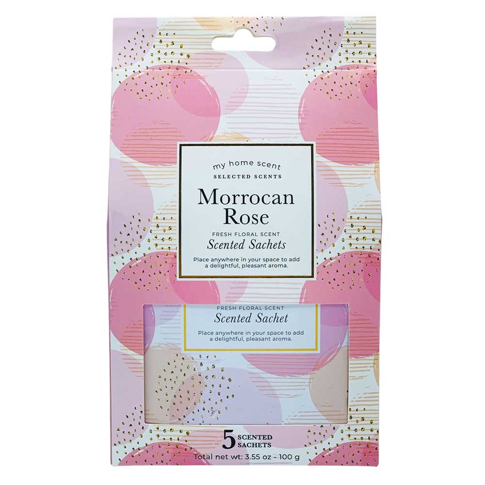 Set 5 túi thơm My Home Scent - Morrocan Rose, 5x20g