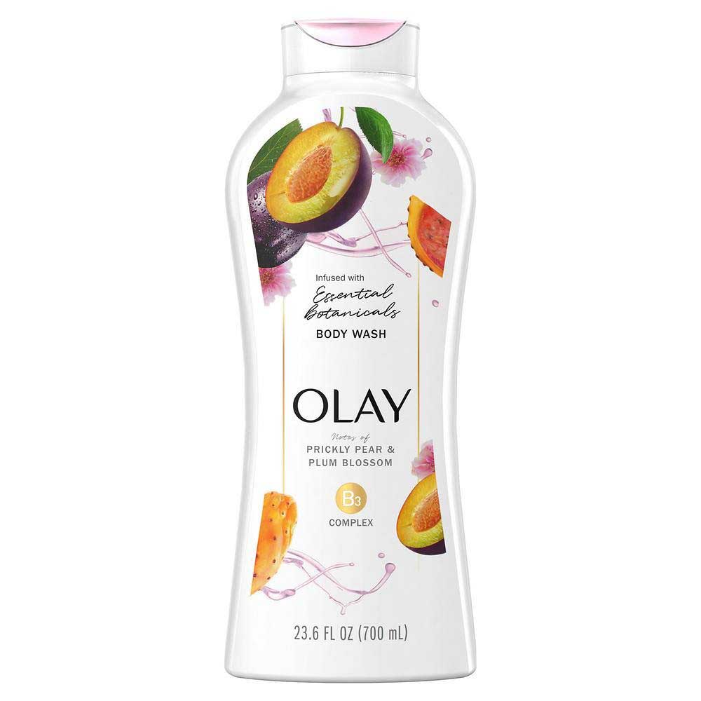 Sữa tắm Olay Infused With Essential Botanicals - Prickly Pear & Plum Blossom, 700ml