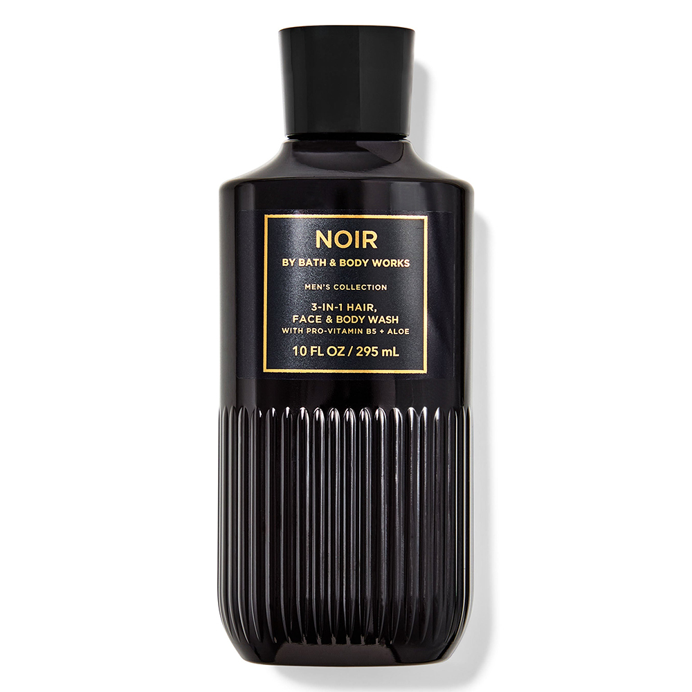 Gel tắm + gội + rửa mặt Bath & Body Works 3in1 Men's Collection - Noir, 295ml