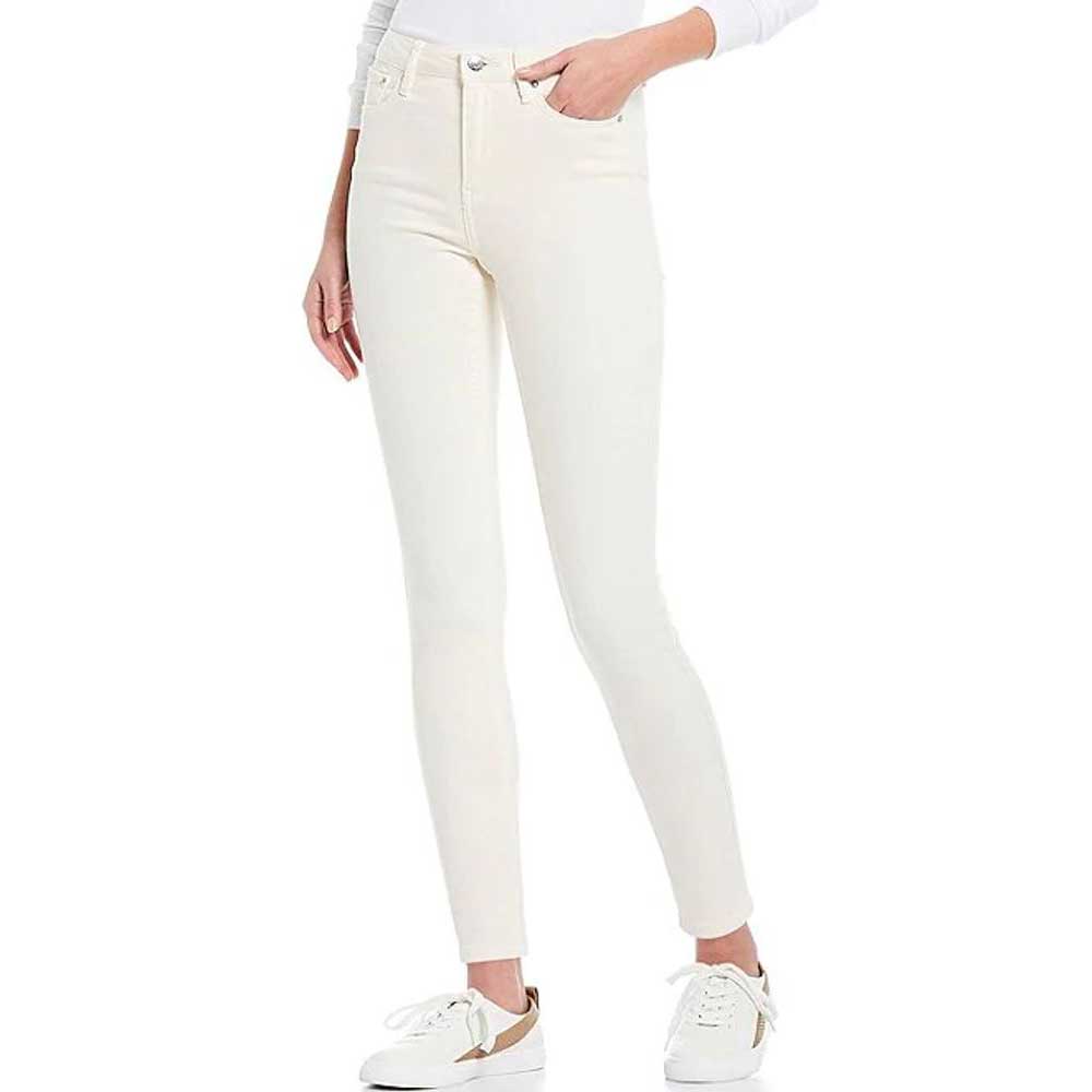 Quần Calvin Klein Jeans High Rise Skinny - Ecru, Size 27