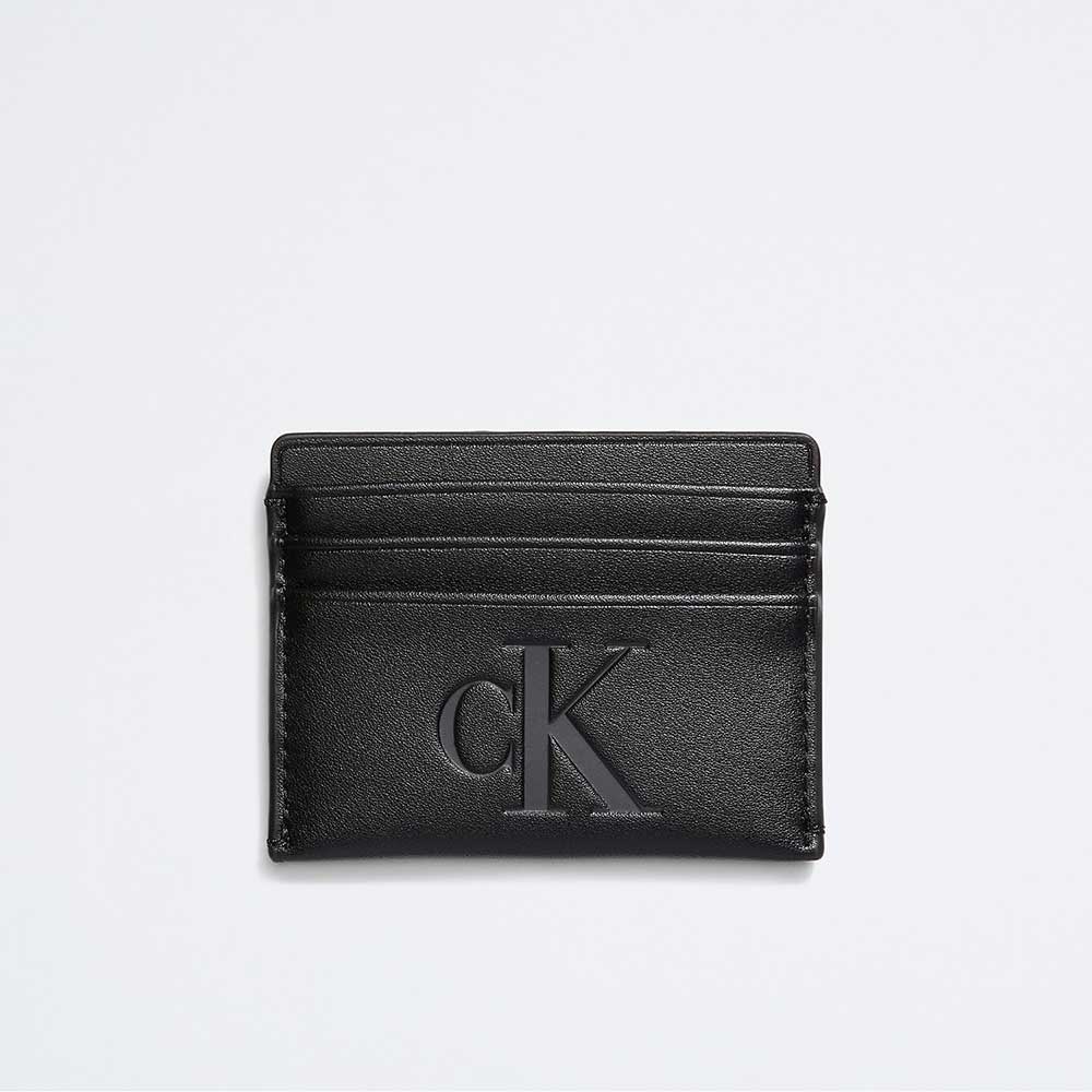 Ví thẻ Calvin Klein Sculpted Monogram Card Case, Black