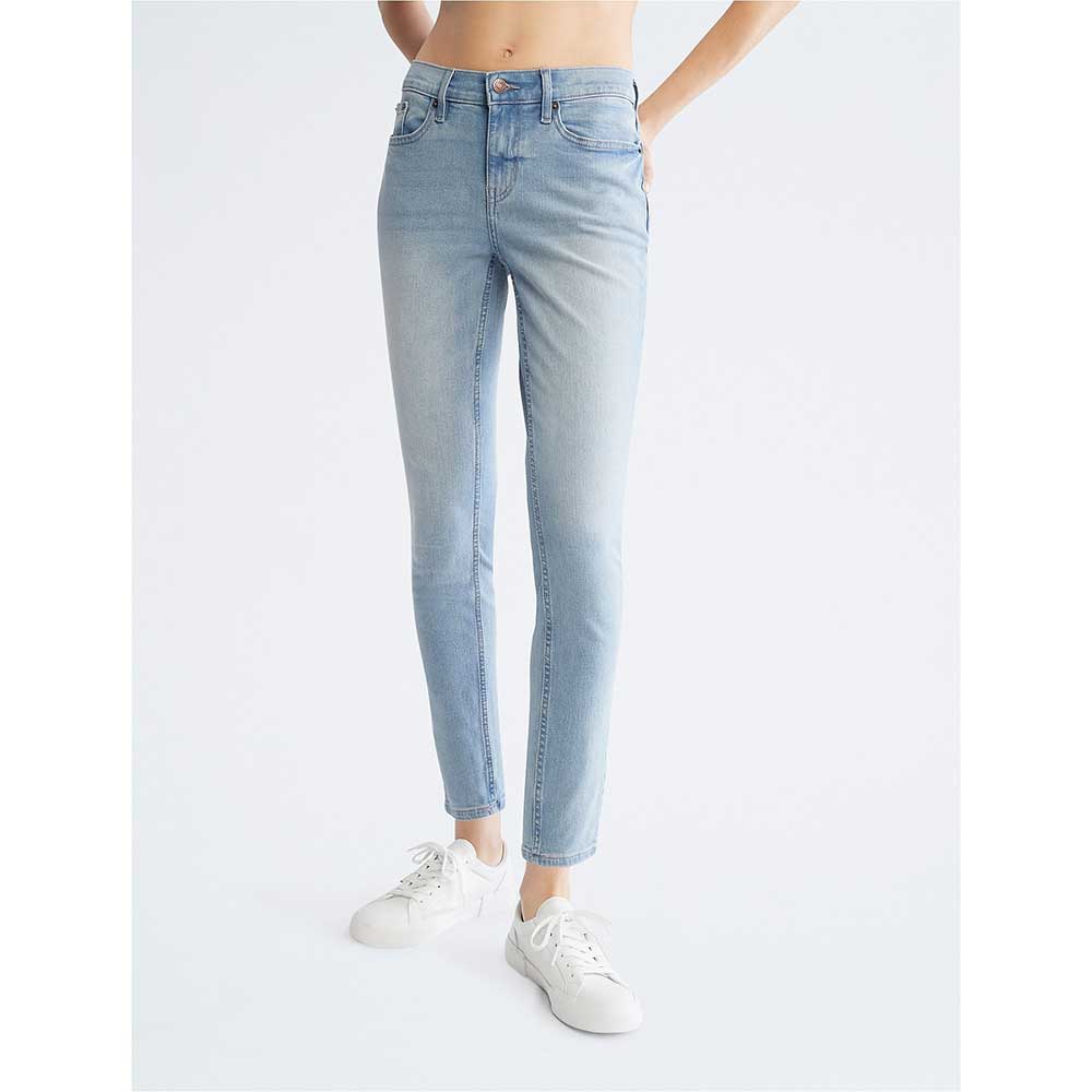 Quần Calvin Klein Skinny Mid Rise Antique Indigo Jeans - Kent, Size 29