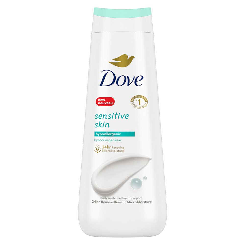 Sữa tắm Dove Sensitive Skin Hypoallergenic, 680ml