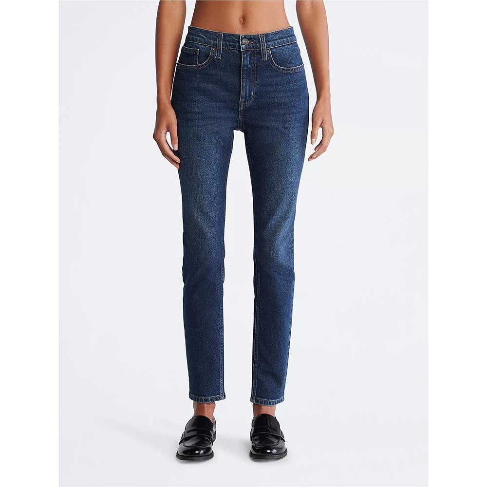 Quần Calvin Klein High Rise Vintage Skinny Fit Stretch Jeans - Gateway, Size 28