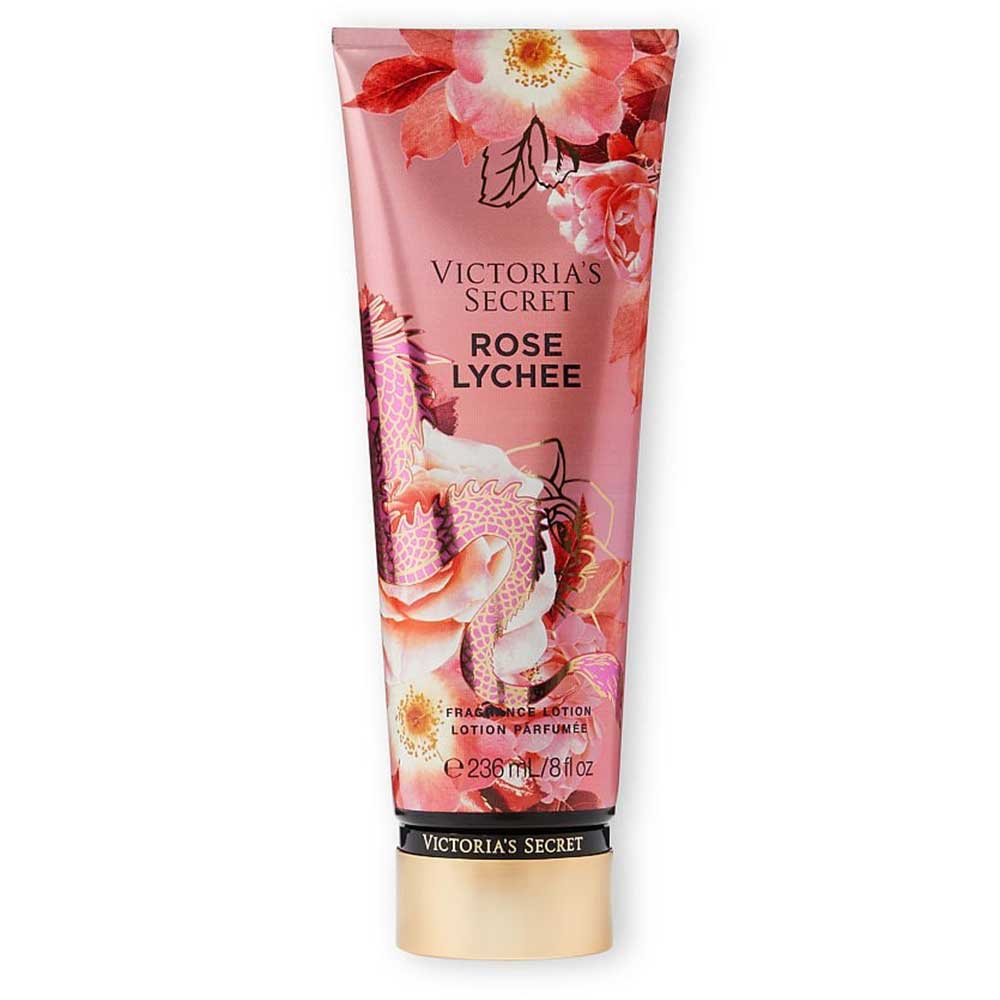Lotion dưỡng da Victoria's Secret Limited Edition Year of the Dragon - Rose Lychee, 236ml