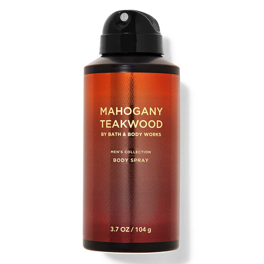 Xịt khử mùi toàn thân Bath & Body Works Men's Collection - Mahogany Teakwood, 104g