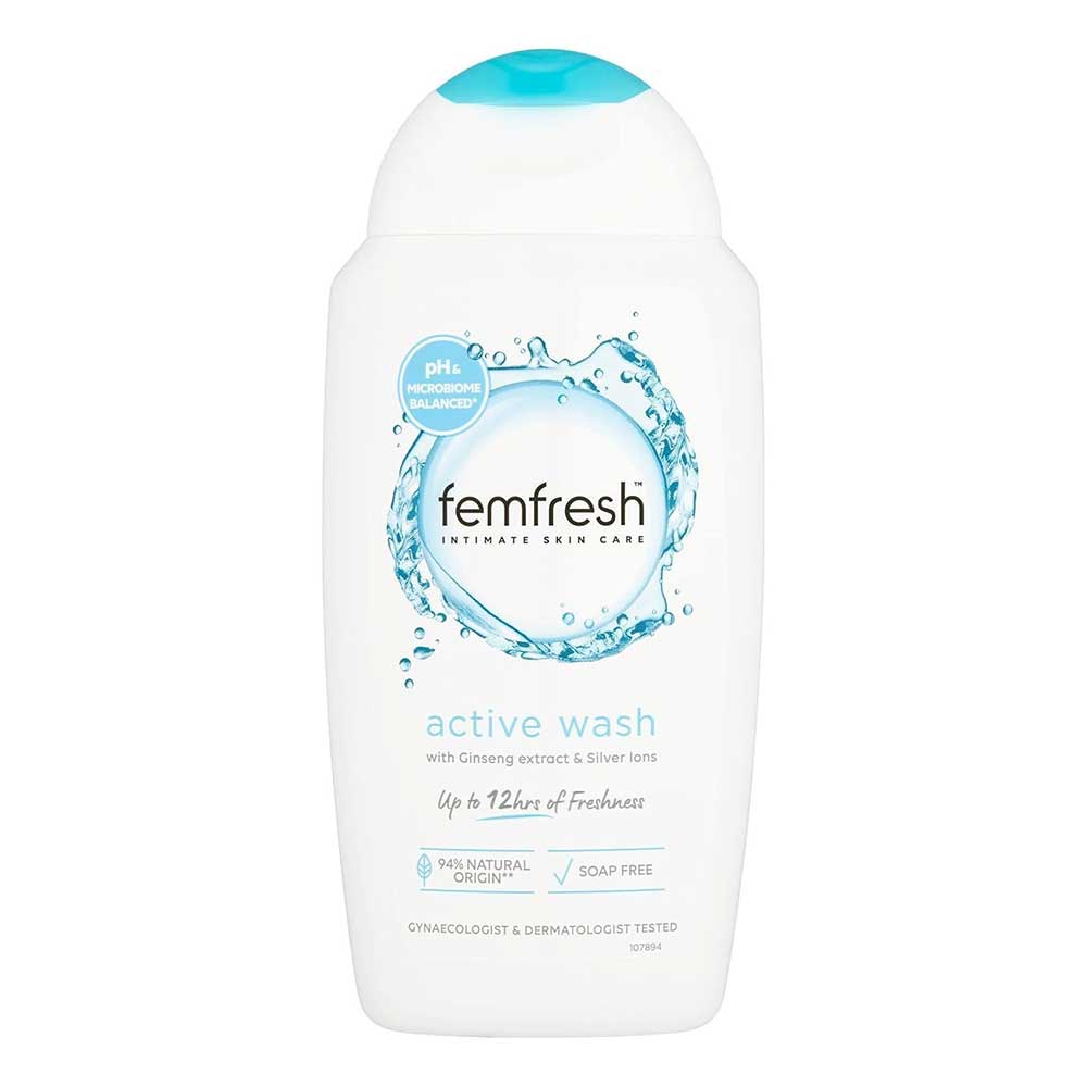 Dung dịch vệ sinh phụ khoa Femfresh Active Wash, 250ml