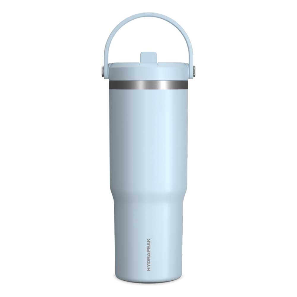 Bình giữ nhiệt Hydrapeak Nomad Bottle With Handle And Straw Lid -  Powder Blue, 946ml