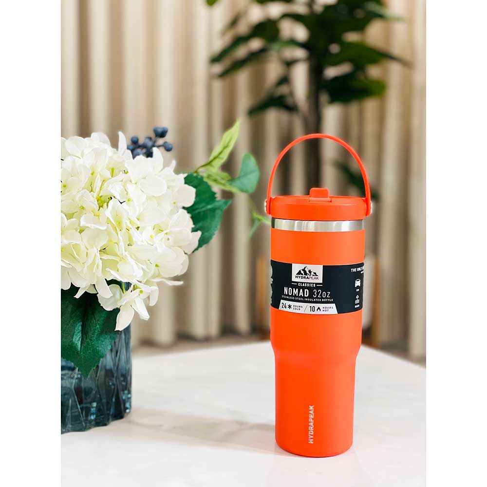 Bình giữ nhiệt Hydrapeak Nomad Bottle With Handle And Straw Lid - Flare, 946ml