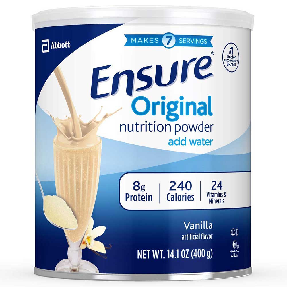 Sữa bột Ensure Original Nutrition Powder Add Water - Vanilla, 400g