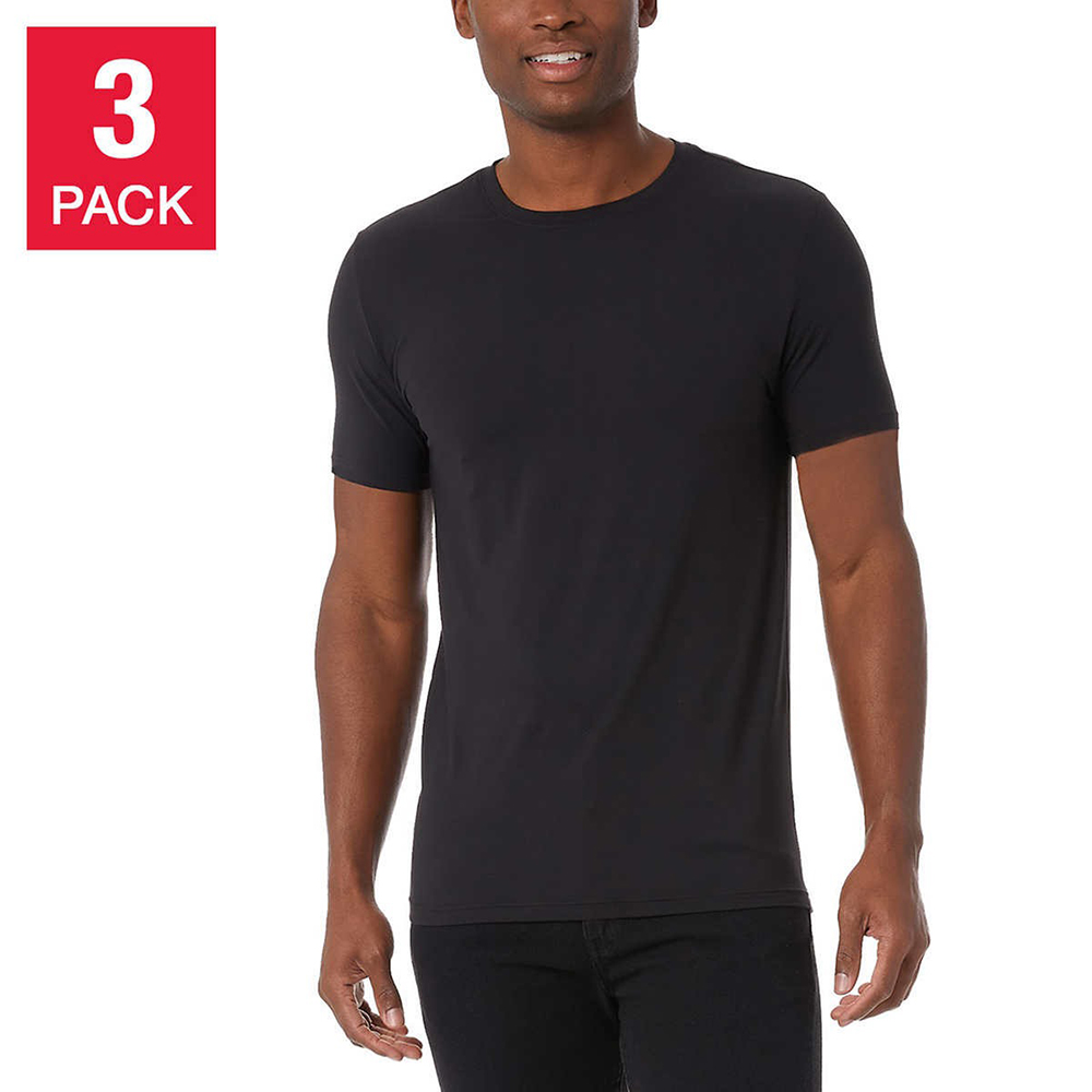 Set 3 áo 32 Degrees Men's Cool - Black, Size L