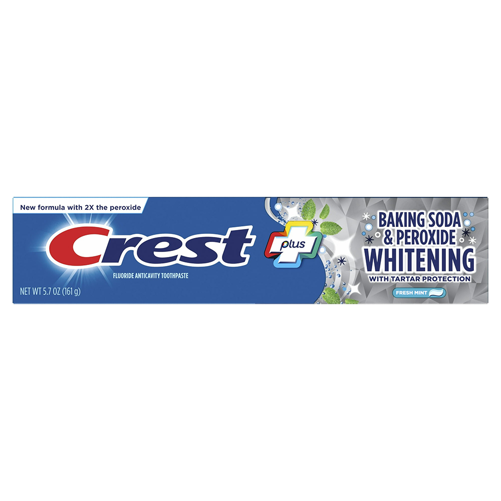 Kem đánh răng Crest Whitening Baking Soda & Peroxide, 161g