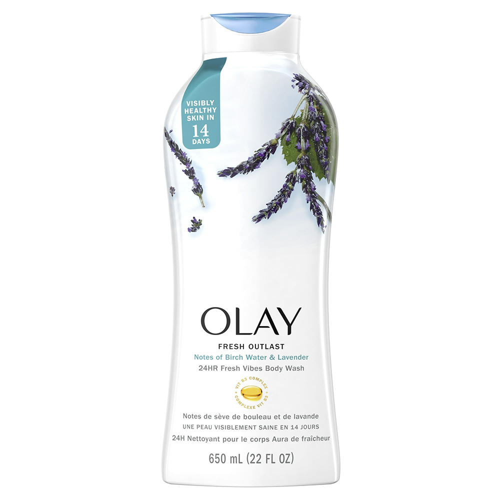 Sữa tắm Olay Fresh Outlast Birch Water & Lavender, 650ml