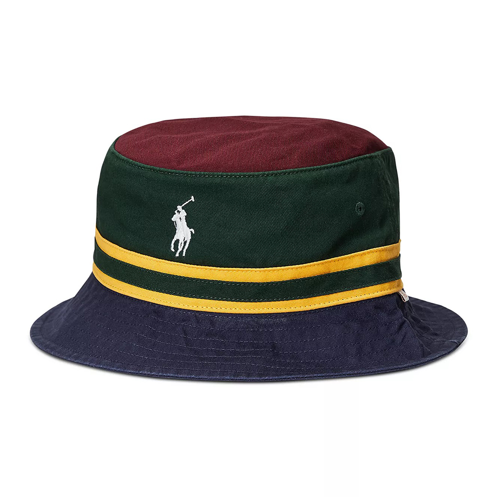 Mũ Polo Ralph Lauren Color-Blocked Twill Bucket Hat, Size S/M